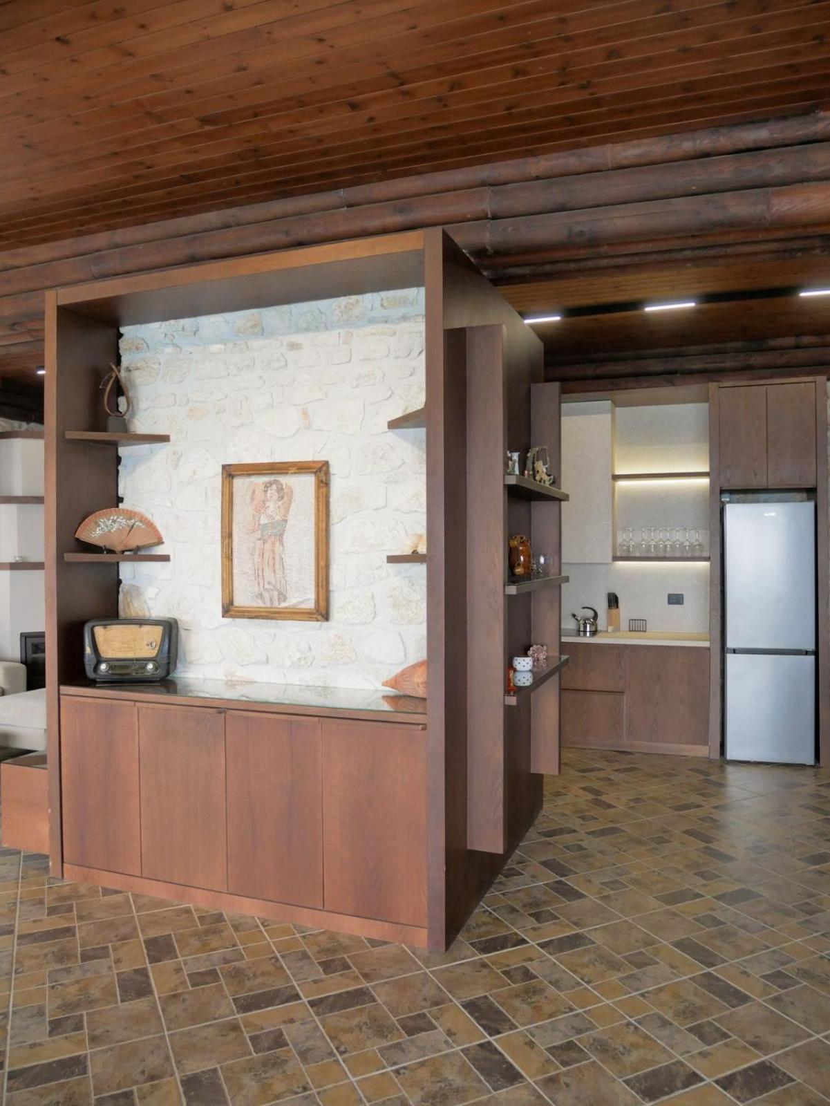 Seaside Duplex Stone Villa Qeparo Luaran gambar